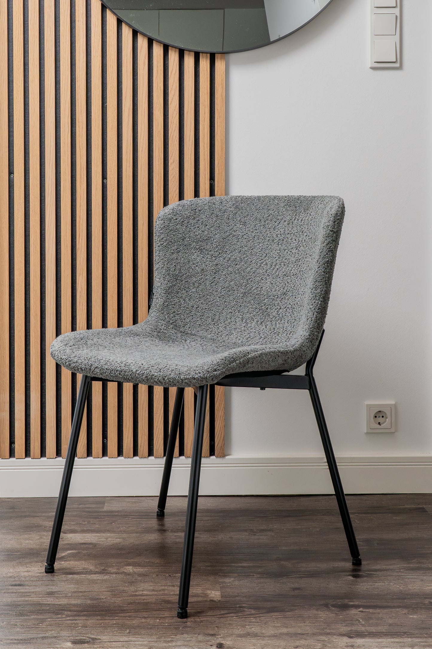 Emilio Largo 4010, Bouclé, Stone Gray