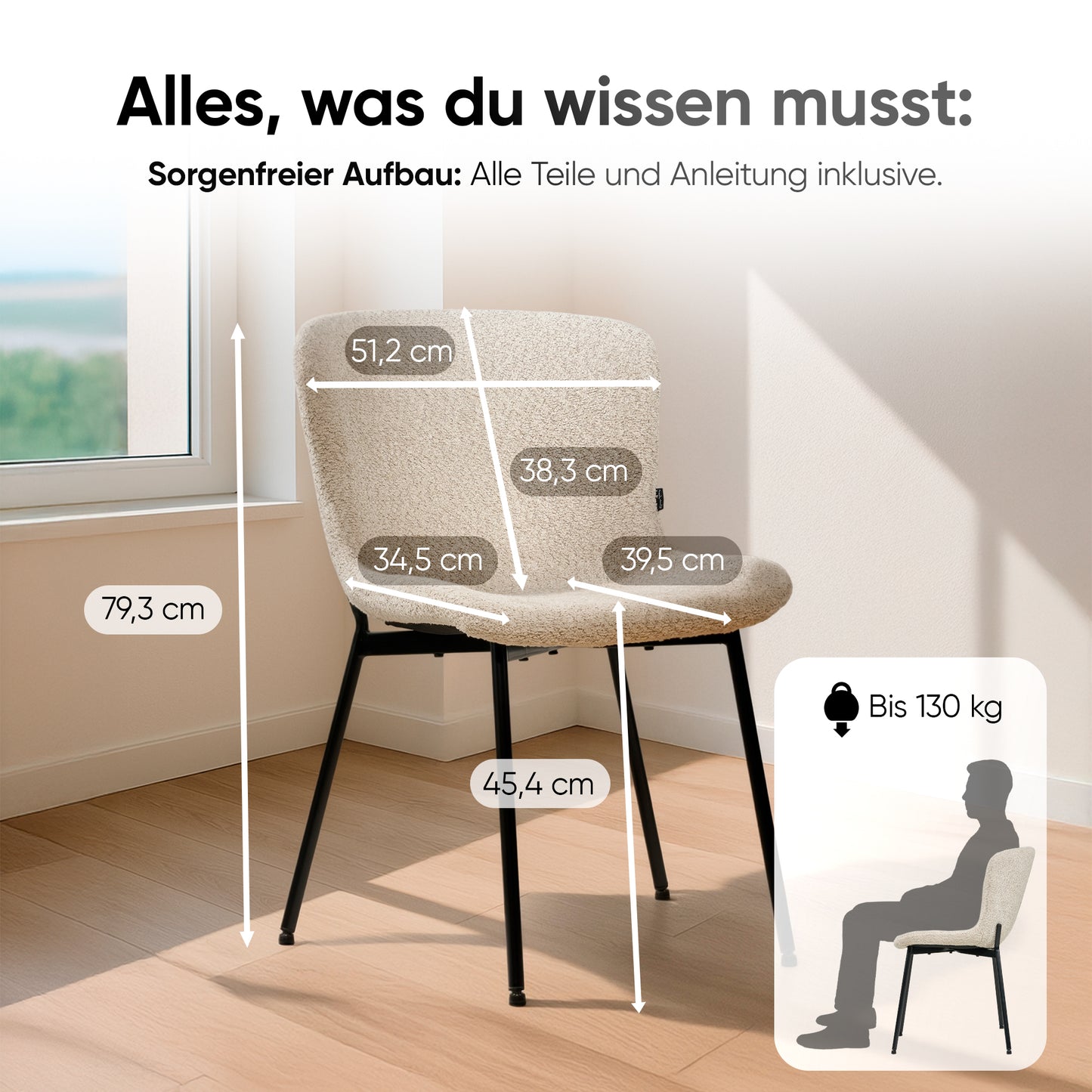 Emilio Largo 4010, Bouclé, Vanille