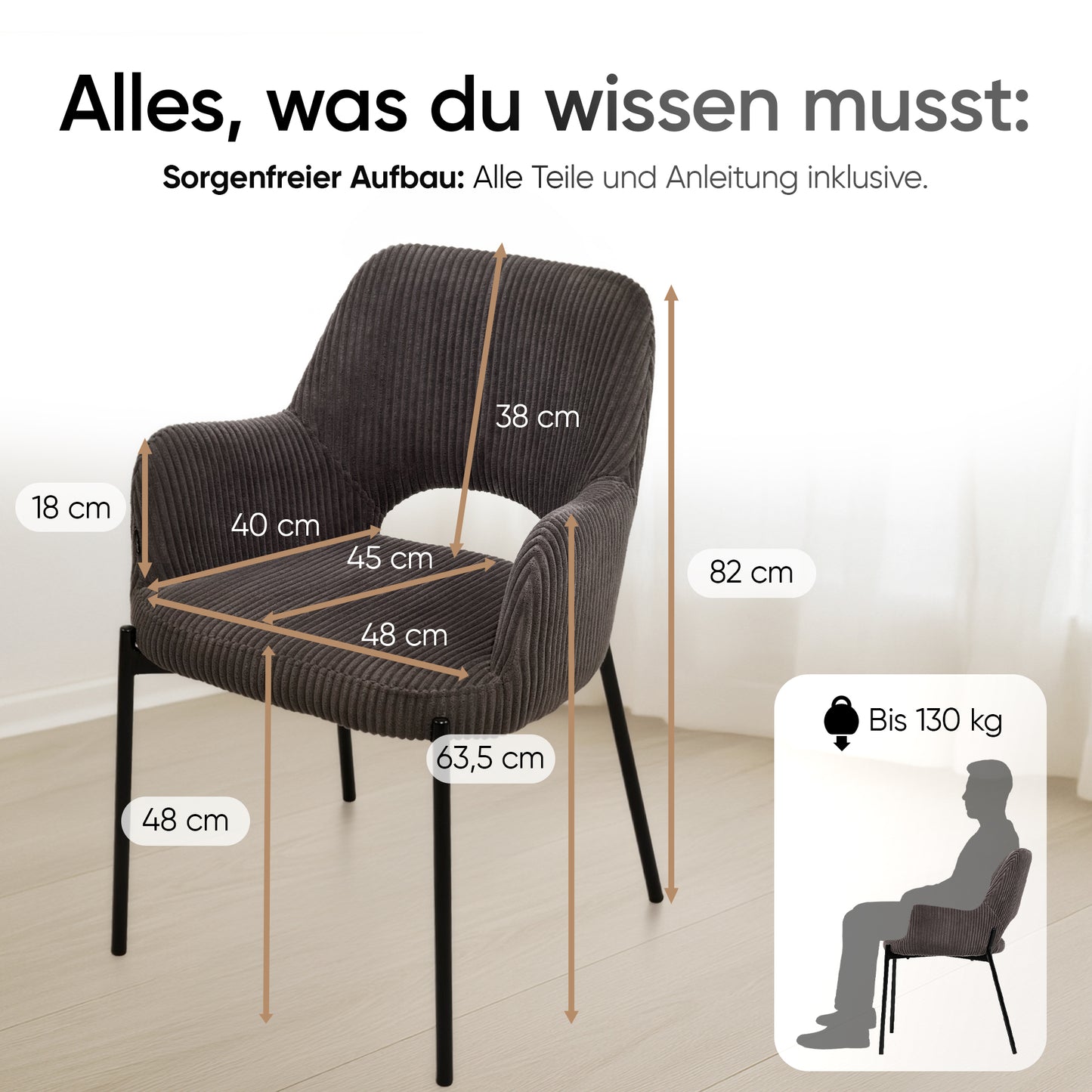 Emilio Largo 5010, Cordoptik, Mauvegrau