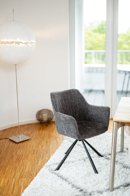 Emilio Largo 2010 mit Drehfunktion, Webstoff, Graphit