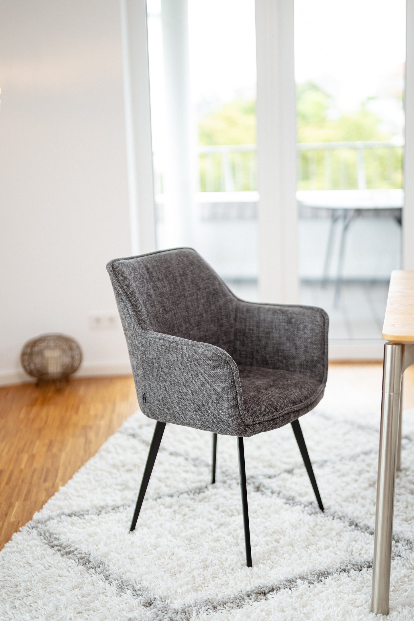 Emilio Largo 3010, Webstoff, Graphit