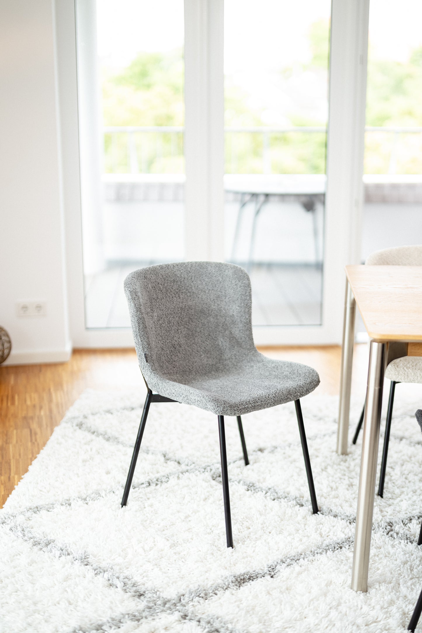 Emilio Largo 4010, Bouclé, Stone Gray